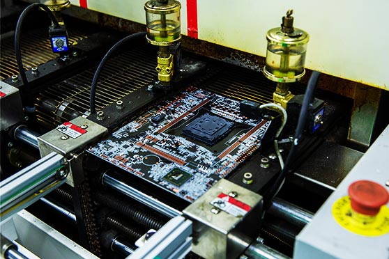 smt production line equipment installation plan1
