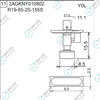 R19-85-25-155S 2AGKNY010802 FUJI NXT H04S HEAD φ8.5 Y0L NOZZLE
