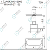 R19-87-37-155 2AGKNH015902 FUJI NXT H04 HEAD φ8.7 T0N NOZZLE