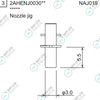 2AHENJ003002 2AHENJ003000 FUJI NXTR RH20 HEAD φ3.0 NOZZLE JIG