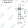 R19-44-18-155 2AGKNH015302 FUJI NXT H04 HEAD φ4.4 T0G NOZZLE