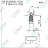 R19-61-25-155M 2AGKNK010302 FUJI NXT H08M φ6.1 K0K NOZZLE