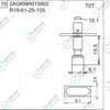 R19-61-25-155 2AGKNH015602 FUJI NXT H04 HEAD φ6.1 T0T NOZZLE