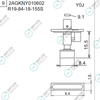 R19-84-18-155S 2AGKNY010602 FUJI NXT H04S HEAD φ8.4 Y0J NOZZLE