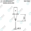 D056-0035-059 2AHENA003710 FUJI NXTR RH20 HEAD φ0.4 NOZZLE